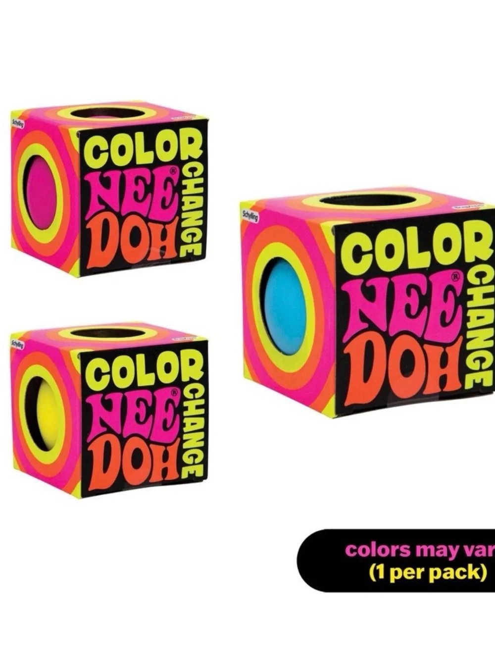 NeeDoh Color Change (Colors May Vary)